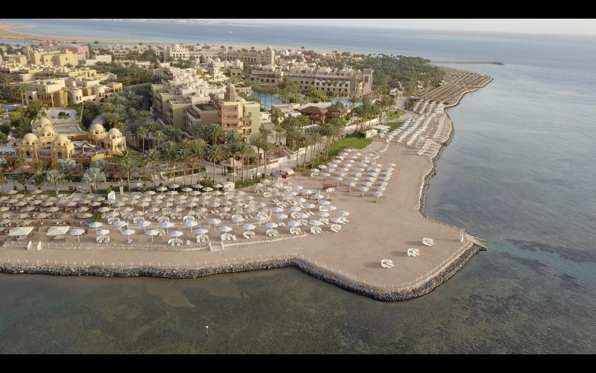 The Makadi Spa Hotel - Couples Only 18 Years Plus Hurghada Exteriör bild Aerial view of the resort